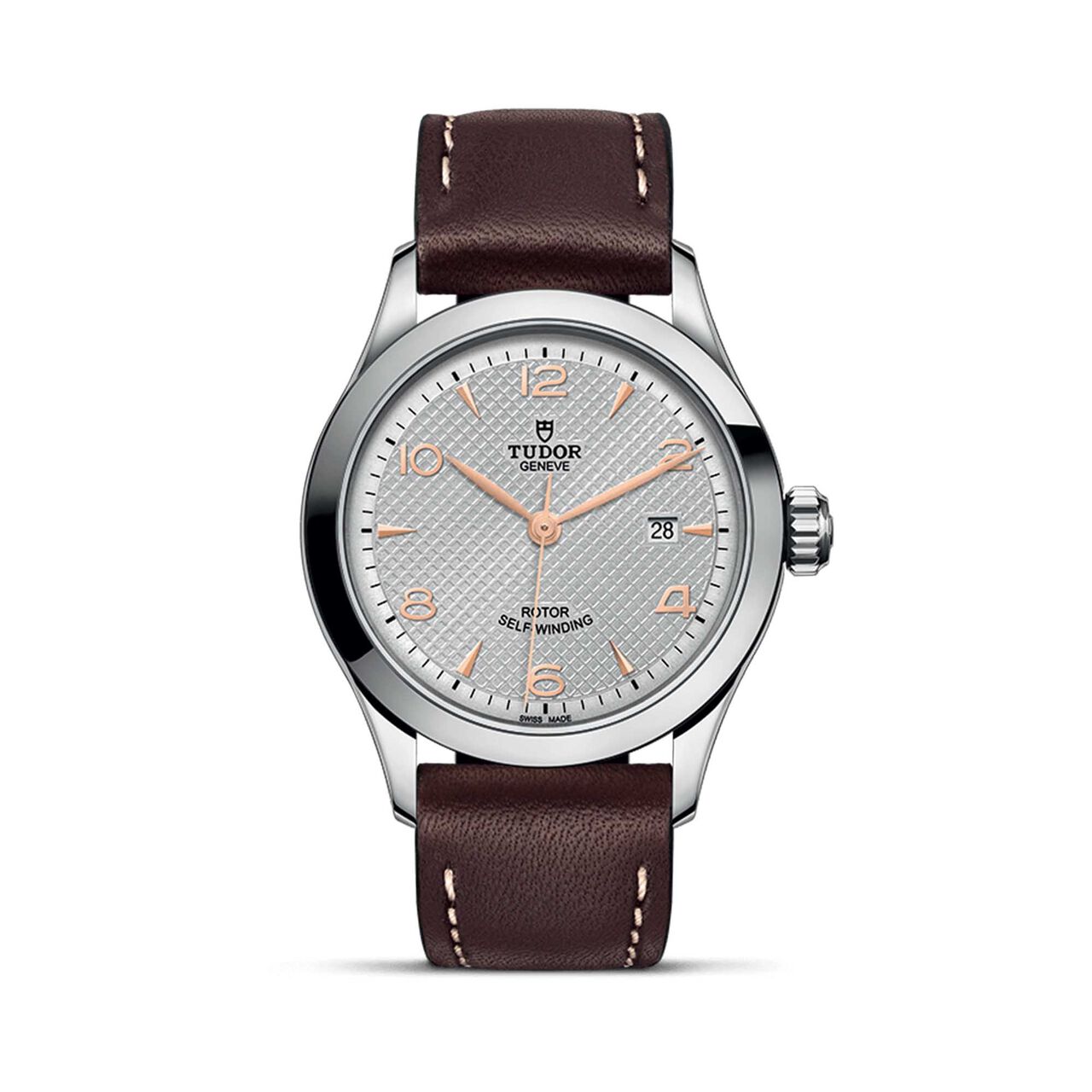 Tudor 1926 Boîtier en acier 28 mm^ cadran argenté image number 0