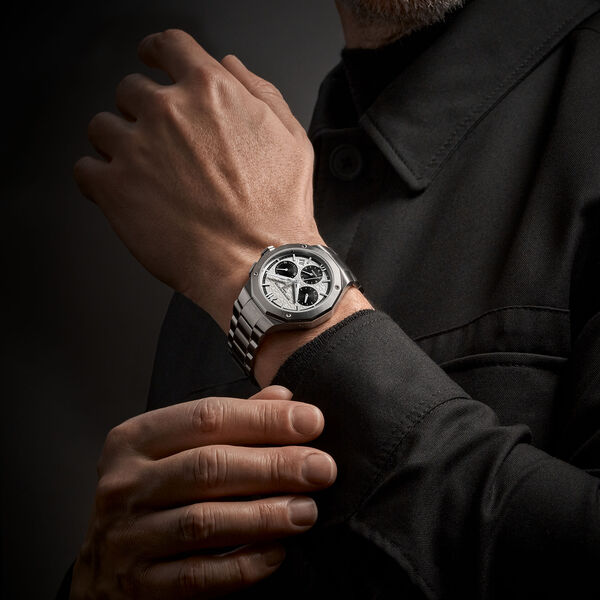 Riviera Automatic Chronograph 41 mm Stainless Steel