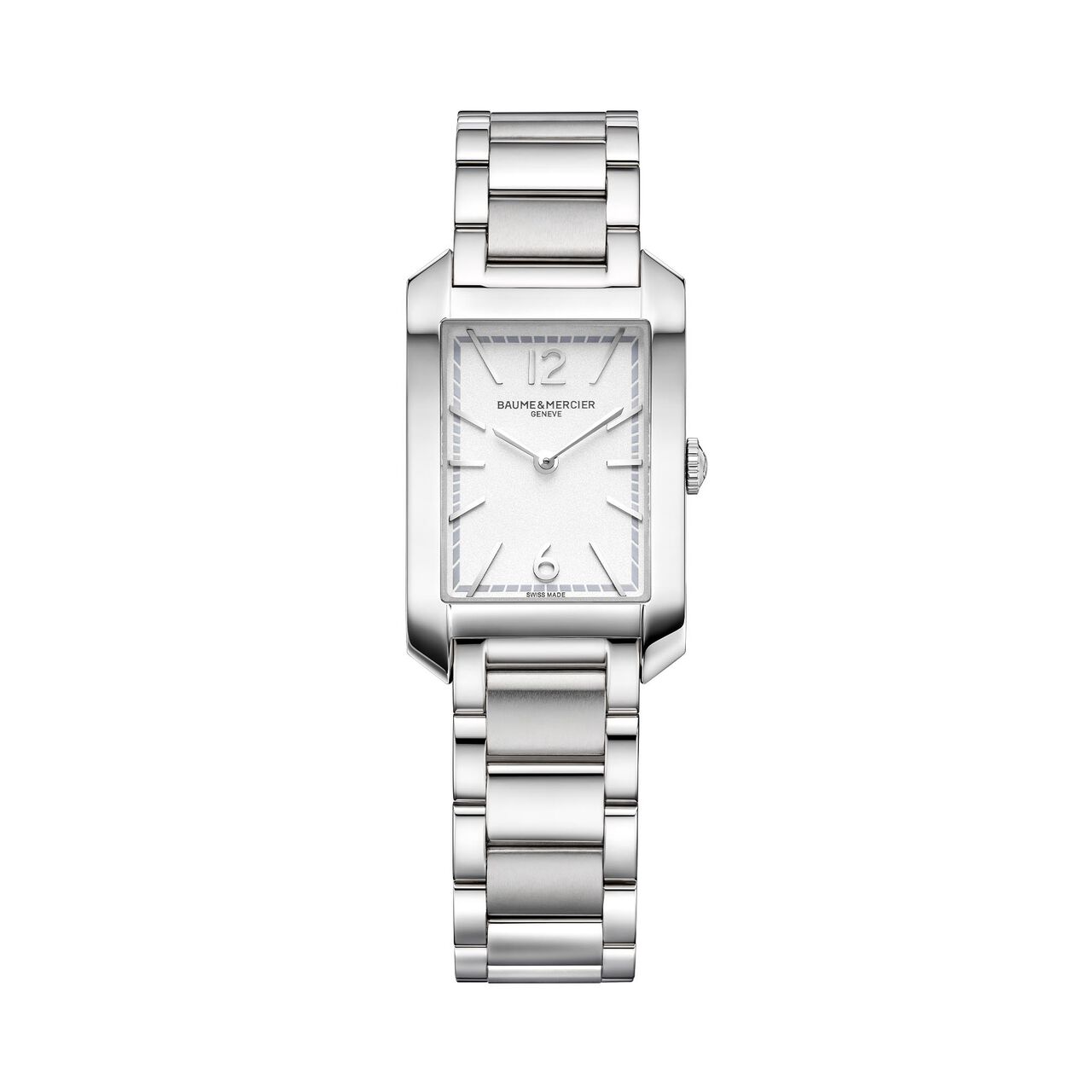 Hampton 35 X 22 mm quartz en acier inoxydable image number 0
