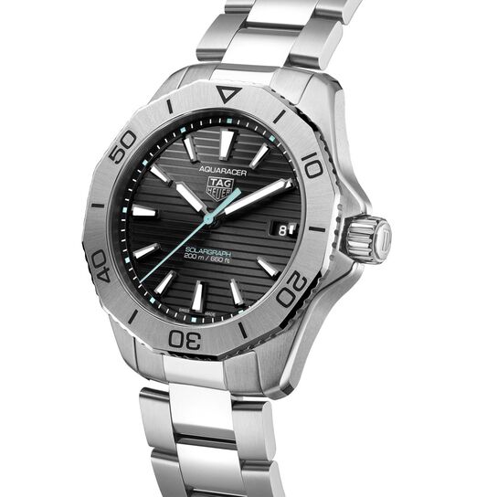 Aquaracer Professional 200 Solargraph 40 mm Stainless Steel image number 1