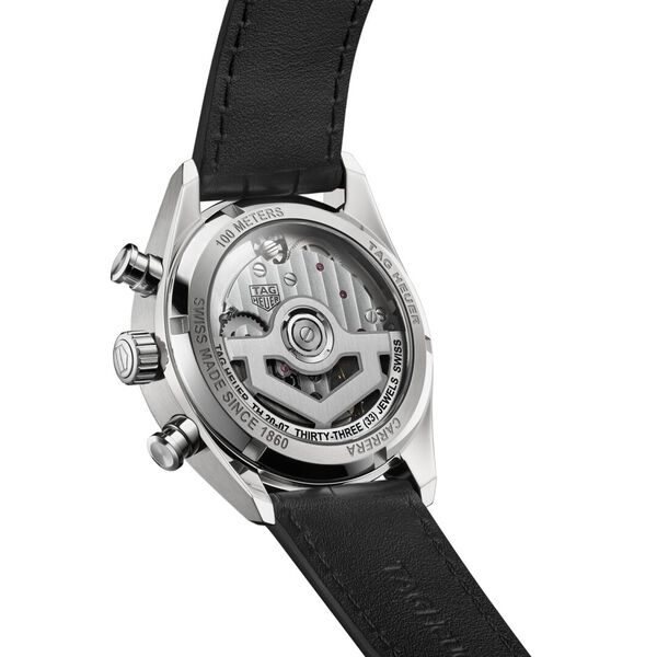 Carrera Automatic Chronograph 39 mm Stainless Steel