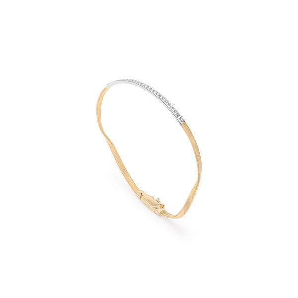 Bracelet Marrakech en or jaune avec diamants