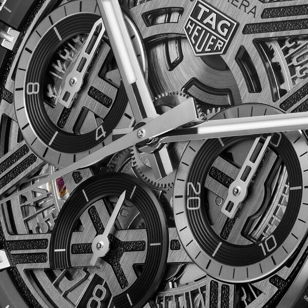 Carrera Extreme Sport 44 mm chronographe automatique en titane DLC
