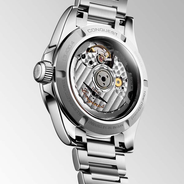 Conquest Automatic 34 mm Stainless Steel