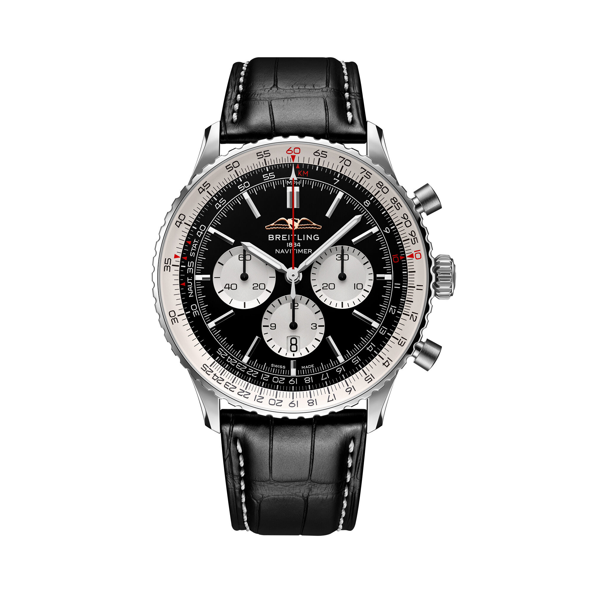 Breitling online chronograph black