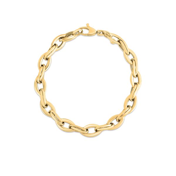 Bracelet chaîne à maillons Classic Gold en or jaune