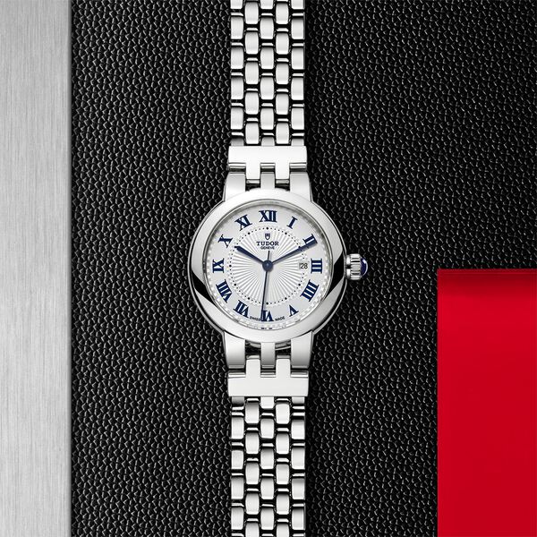 Clair de Rose 30 mm automatique en acier inoxydable