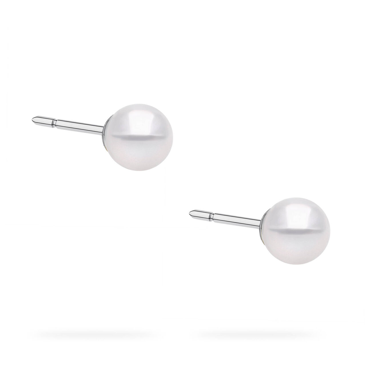 Birks Pearls Boucles d'oreilles en perles Akoya de 8 &agrave; 8,5 mm en or jaune image number 2