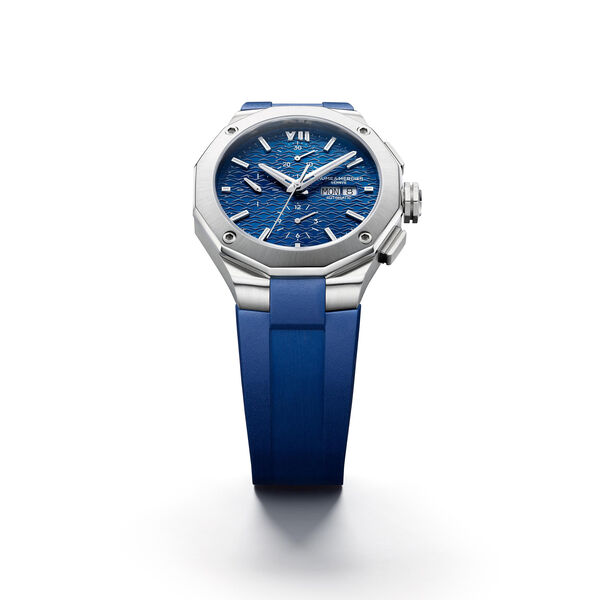 Riviera 43 mm chronographe automatique en acier inoxydable