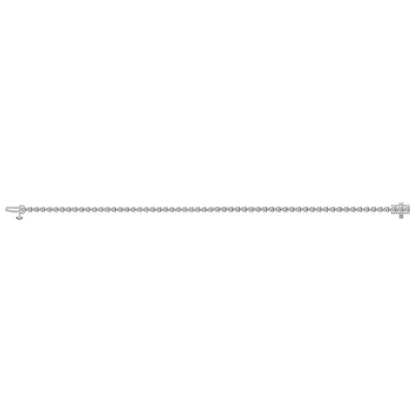 White Gold and Diamond Tennis Bracelet