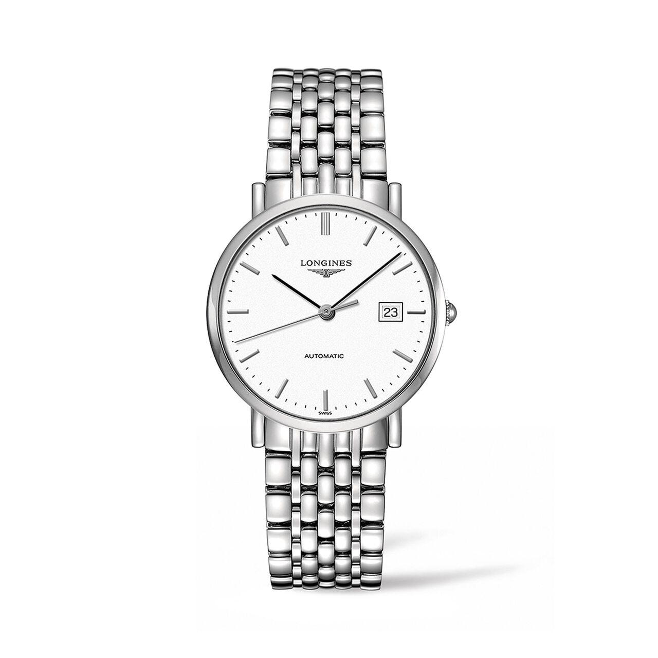 longines elegant automatic 37 mm steel l4.810.4.12.6 front image number 0