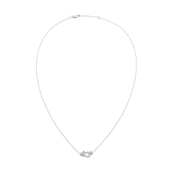 White Gold and Diamond Pav&eacute; Pendant, Chain image number 2