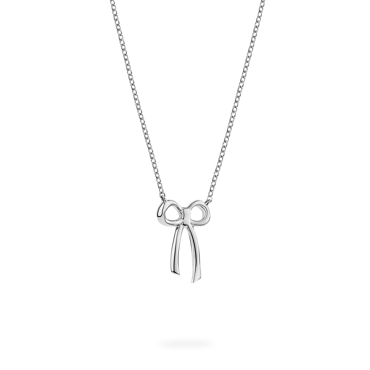 Birks Essentiels collier en forme de n&oelig;ud en argent sterling pour enfants image number 1