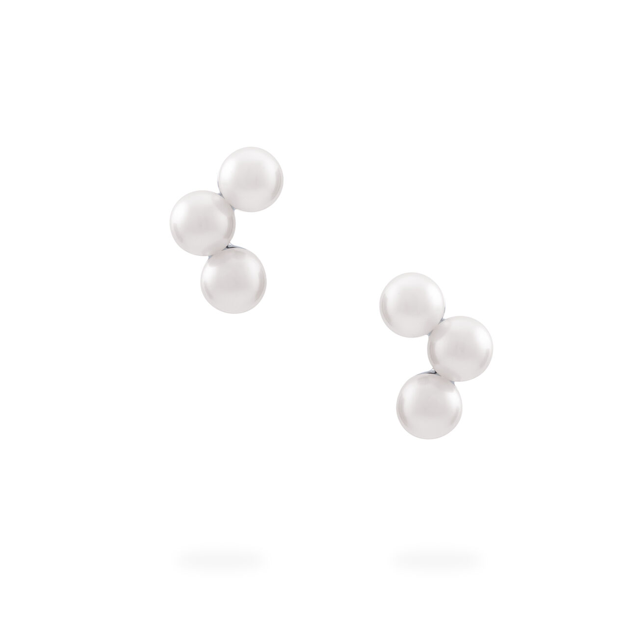 bijoux birks essentials freshwater pearl stud earrings image number 2