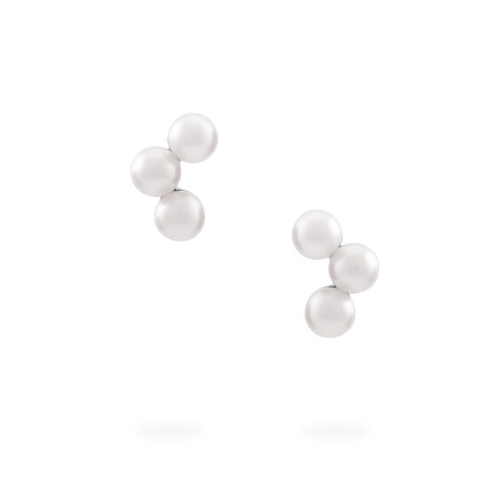bijoux birks essentials freshwater pearl stud earrings image number 2
