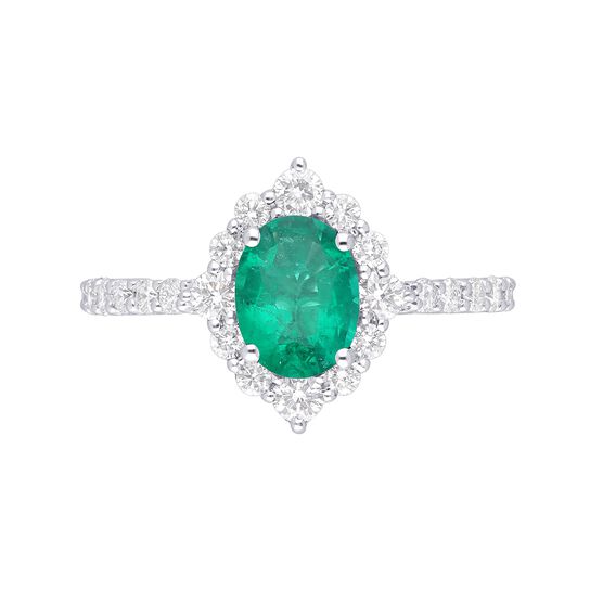 maison birks salon oval emerald diamond halo sg12185r 8x6 em front image number 0