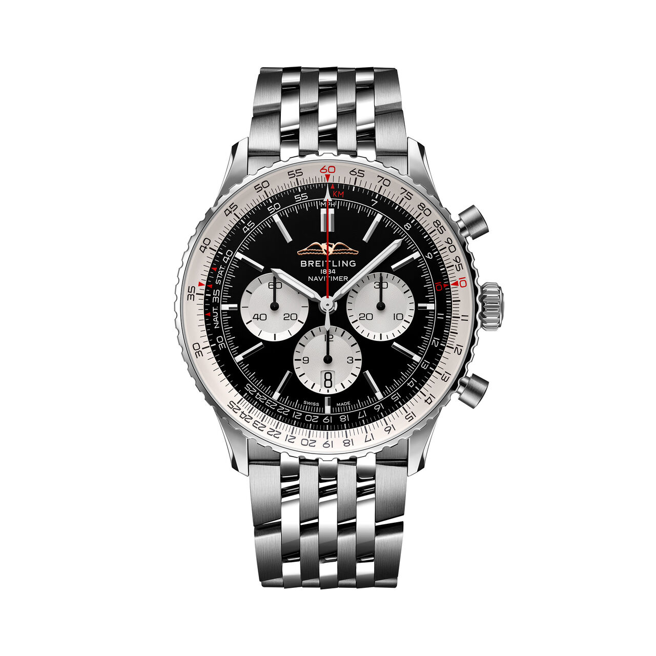Breitling Navitimer B01 Chronograph Steel 46 - Black  AB0137211B1A1 image number 0
