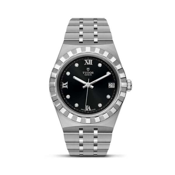 TUDOR Royal Automatic 34 mm Stainless Steel and Diamond