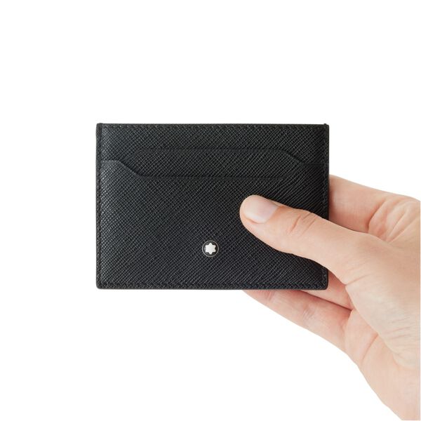 Sartorial Black 5 Card Holder