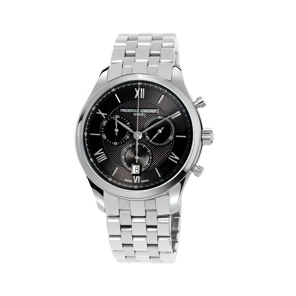 Classics 40 mm chronograph quartz en acier inoxydable