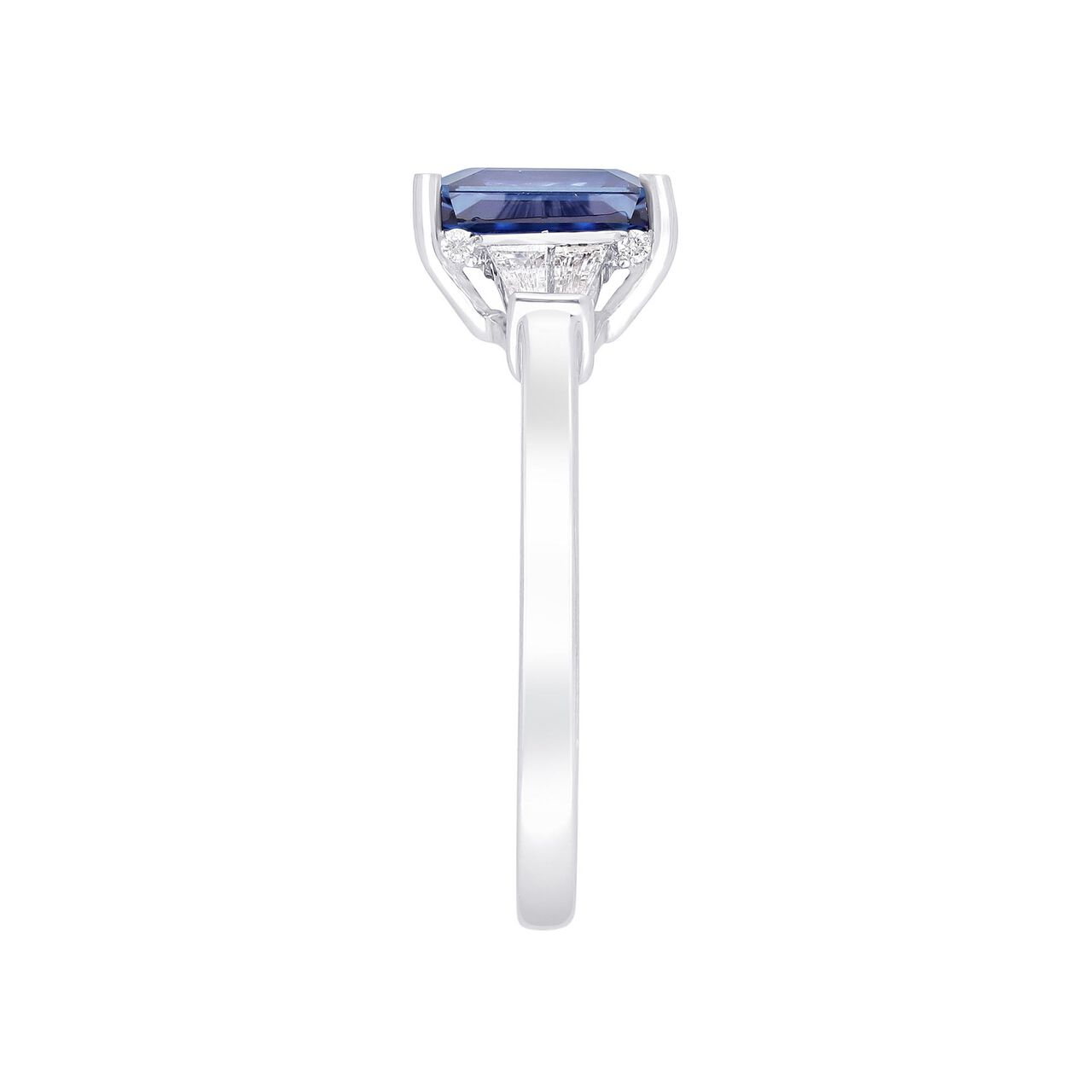 maison birks salon blue sapphire emerald cut baguette 4 prongs sg20992r 8s side image number 3