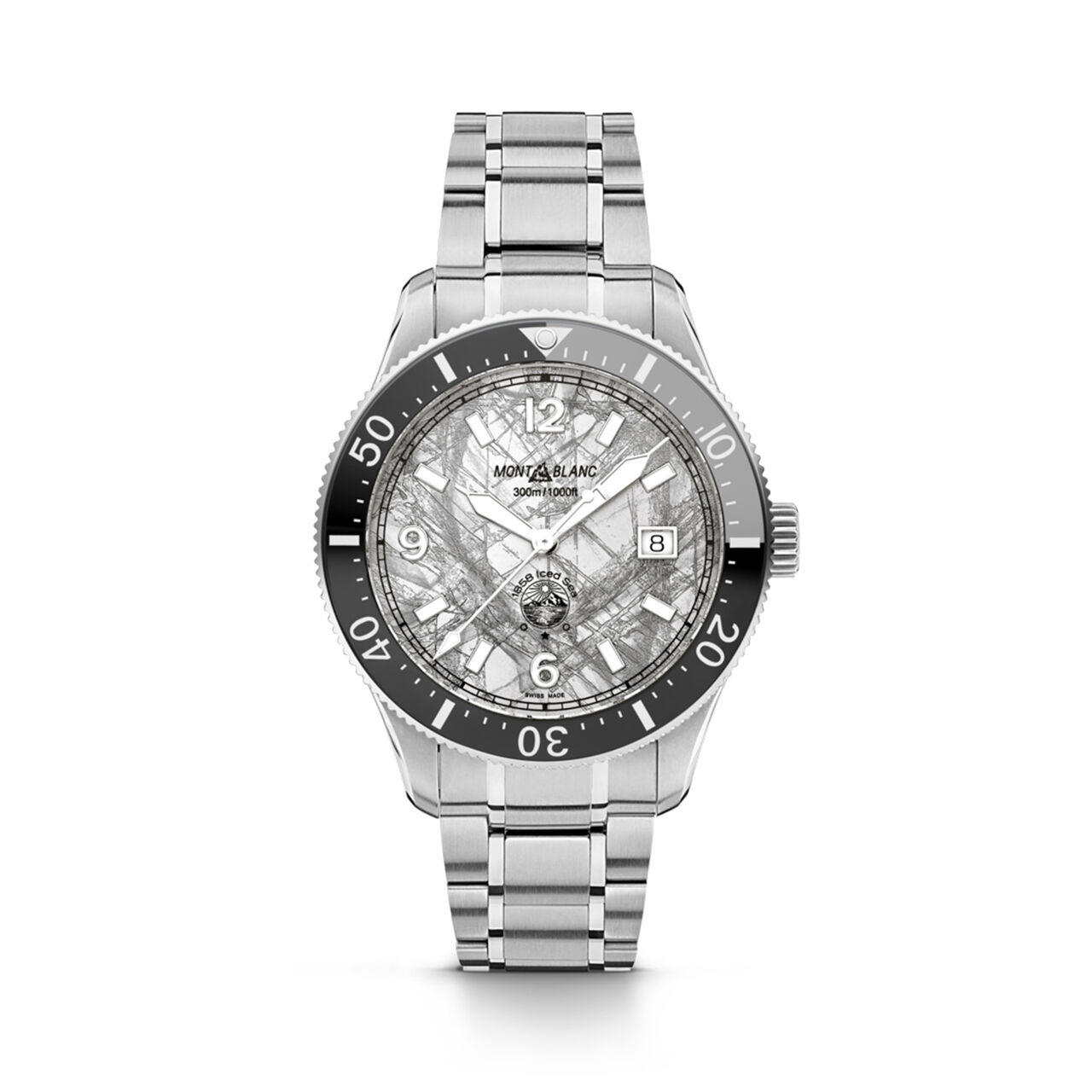 Montblanc 1858 Iced Sea Automatic 41 mm Stainless Steel 130793 image number 0