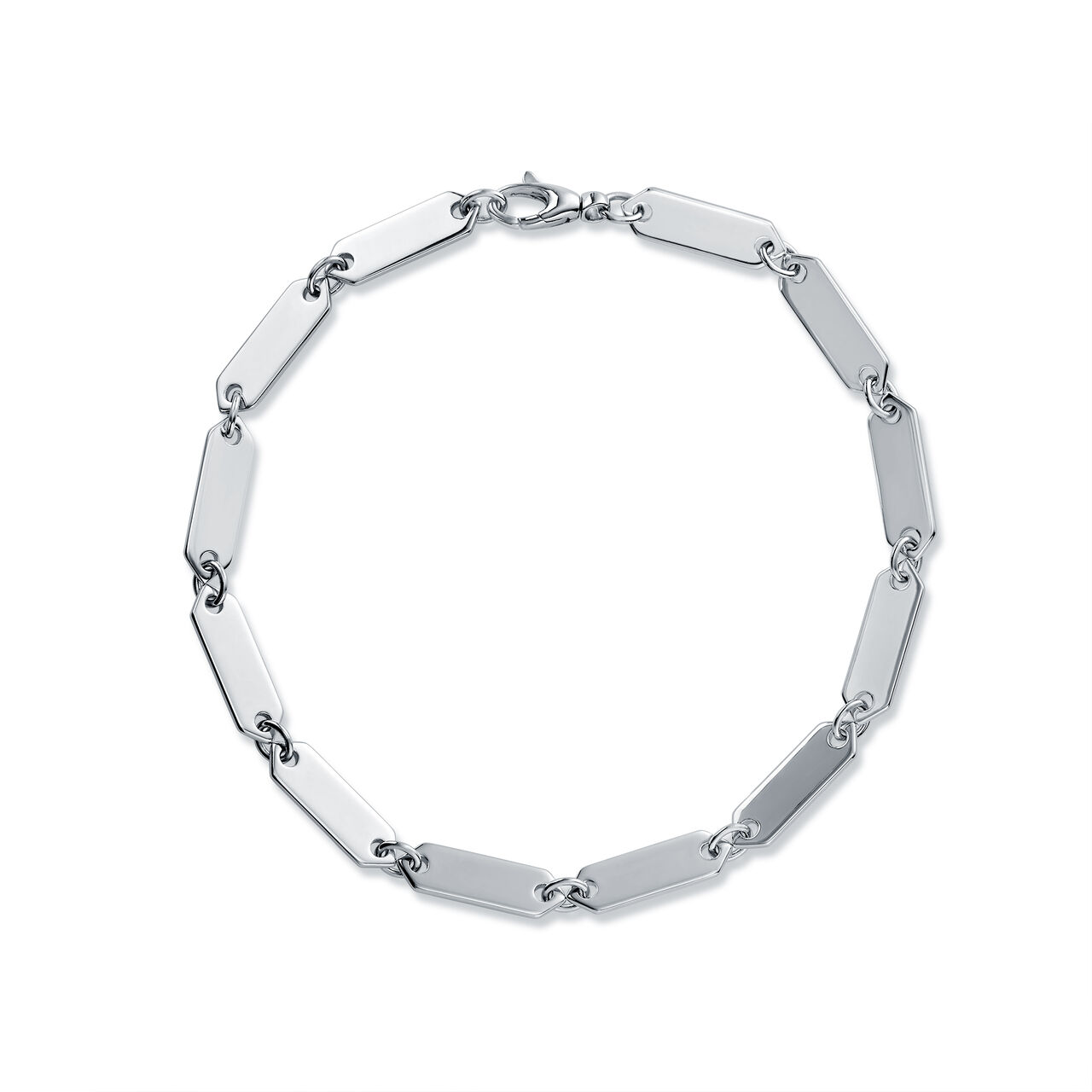bijoux birks essentials sterling silver eternity bracelet image number 0