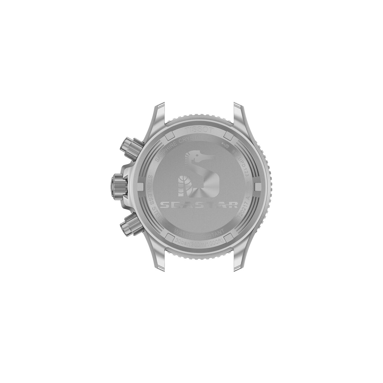 Tissot Seastar 1000 38 mm chronographe quartz en acier inoxydable image number 2