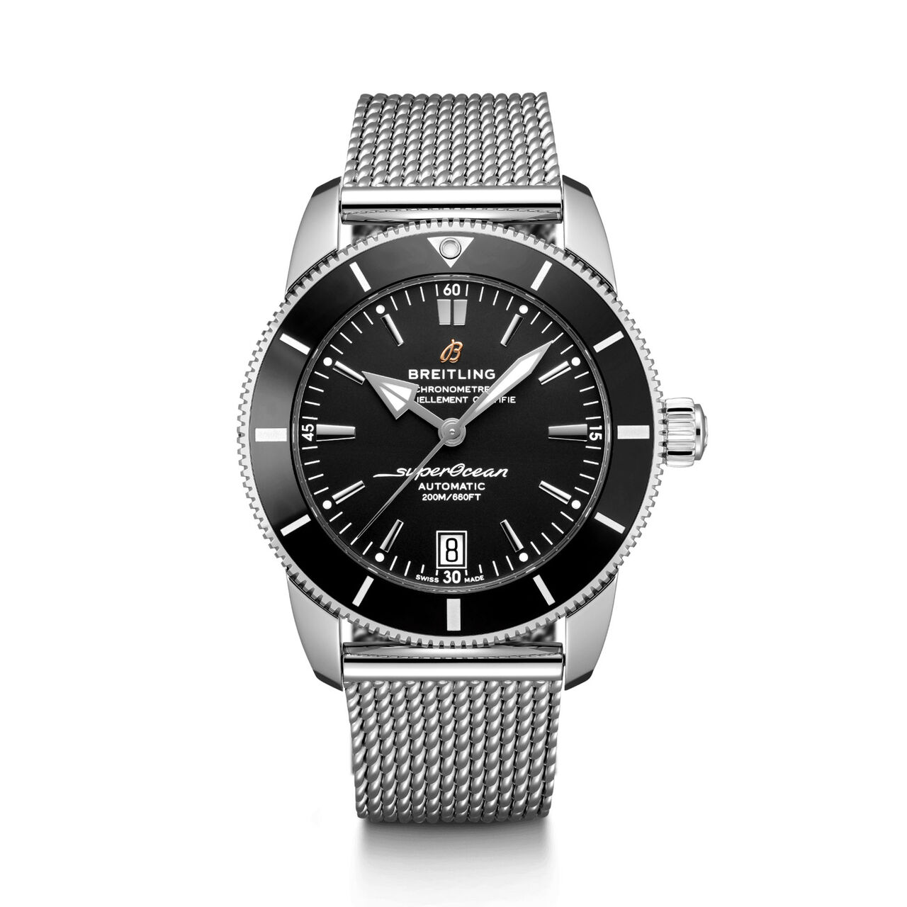 maison birks breitling superocean heritage b20 automatic 42 steel black ab2010121b1a1 image number 0