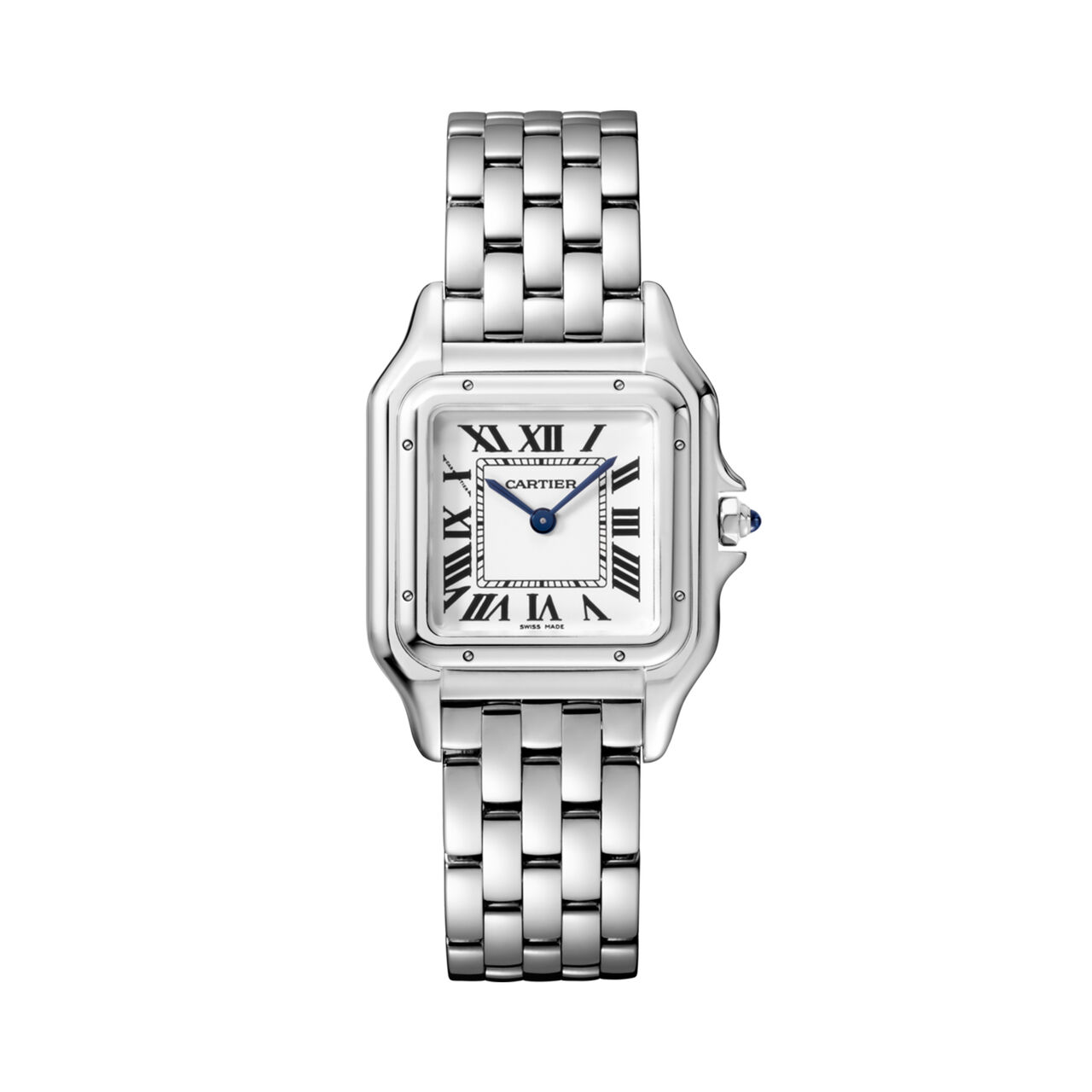 maison birks panthere de cartier watch medium model steel wspn0007 image number 0