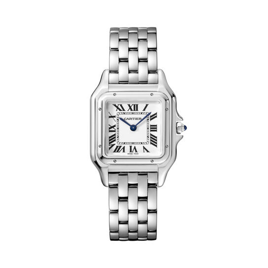 maison birks panthere de cartier watch medium model steel wspn0007 image number 0