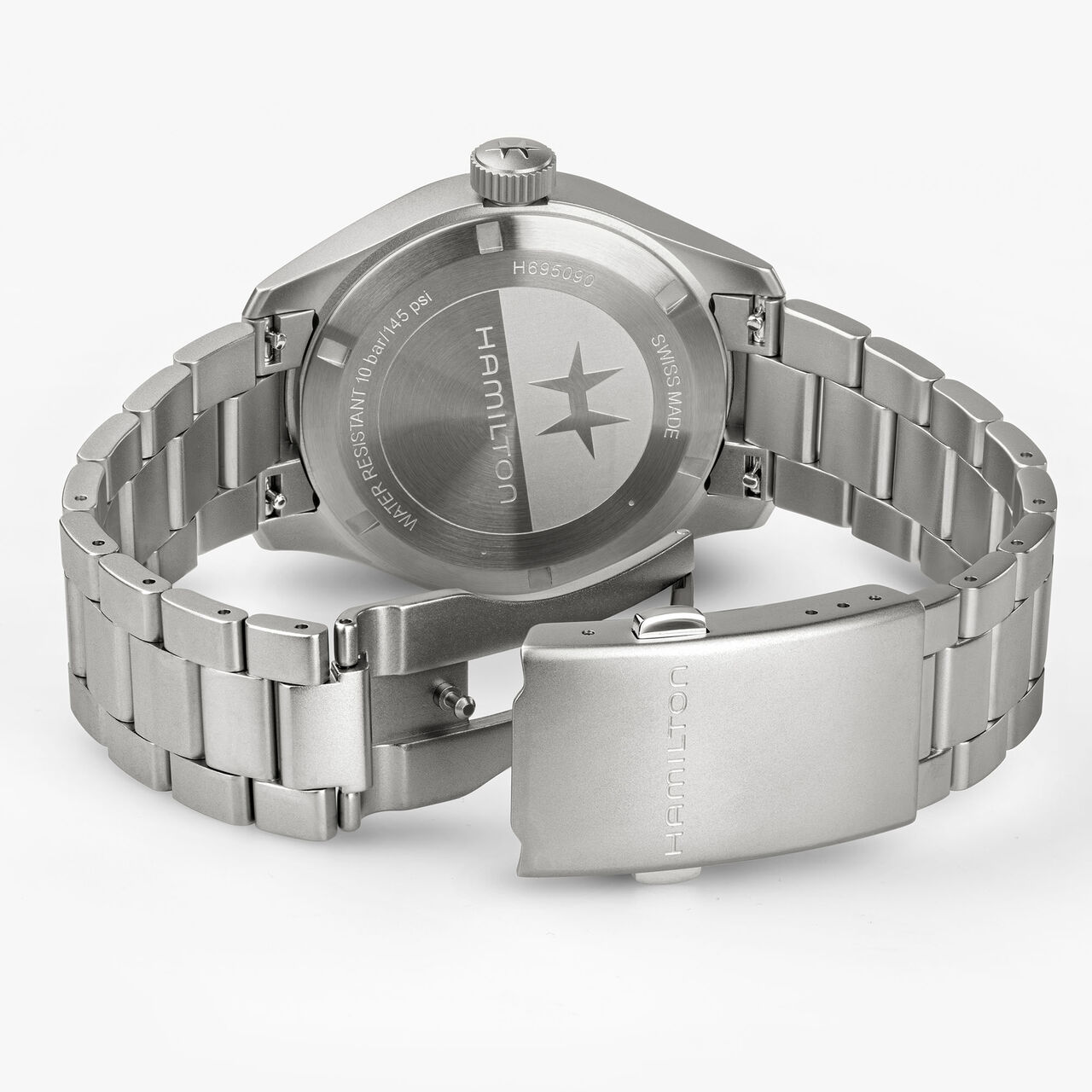 Hamilton Khaki Field Power Reserve 40 mm Stainless Steel H69509130 image number 2