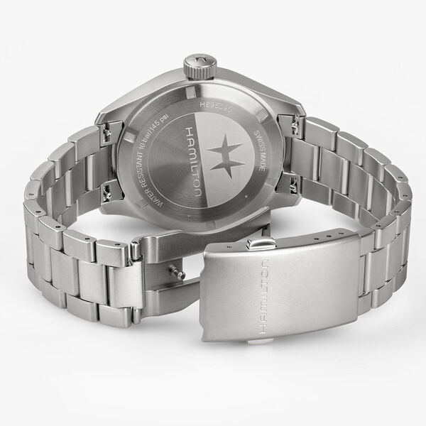 Khaki Field Power Reserve 40 mm Stainless Steel