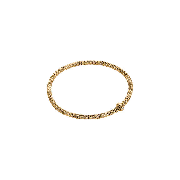 Prima Flex'it Yellow Gold and Diamond Bracelet