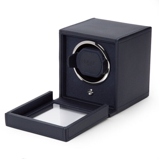 Cubs Navy 1 Piece Watch Winder with Cover image number 2