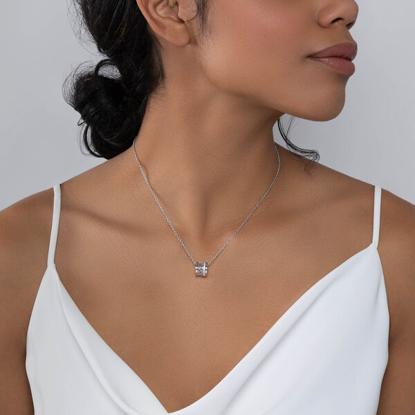 Pendentif en diamants, or blanc