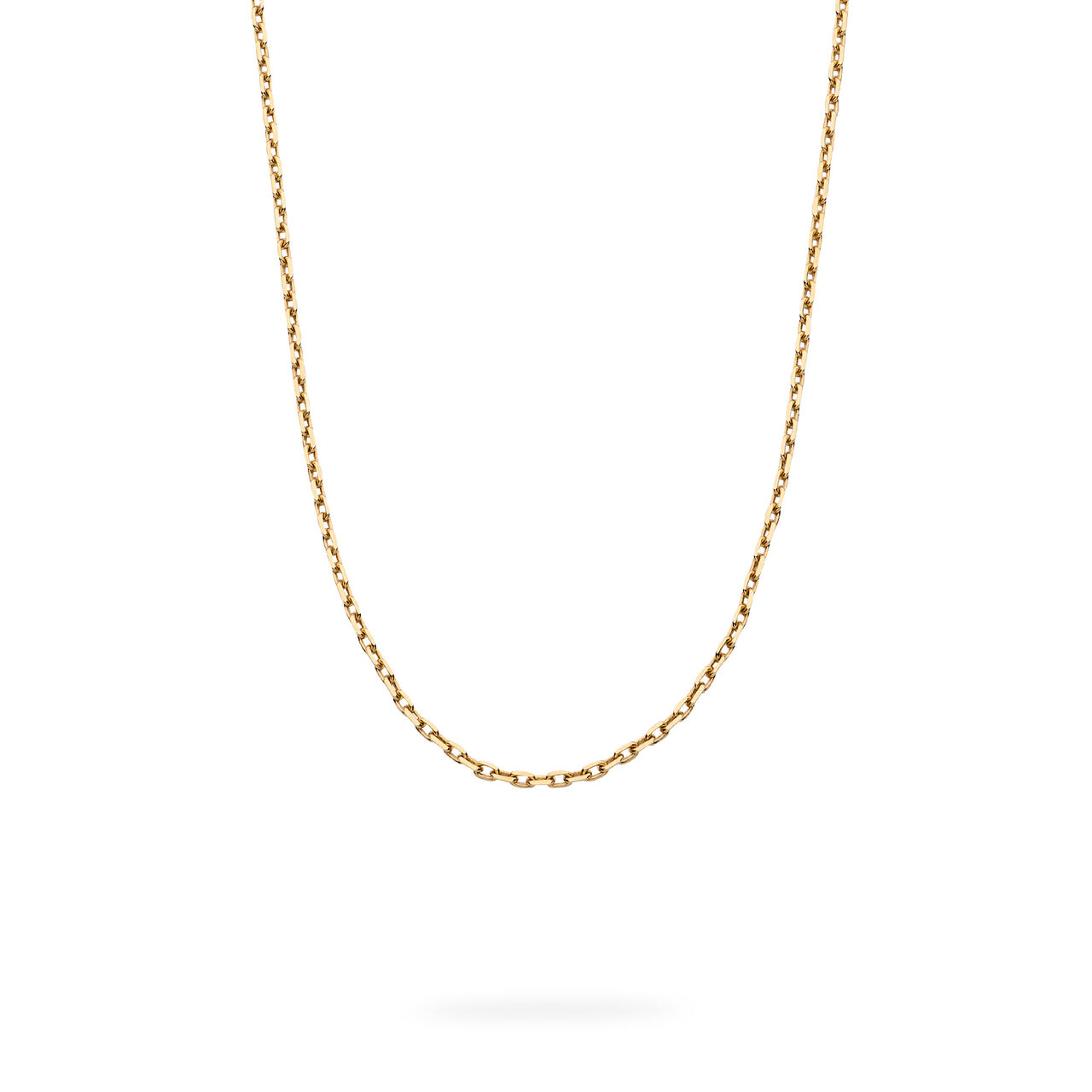 Birks Essentials Yellow Gold Diamond-Cut Chain Necklace image number 0