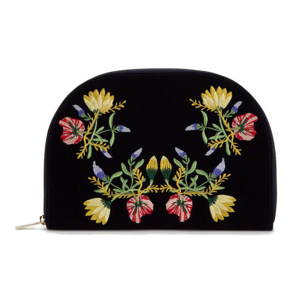 Portefeuille à bijoux Zoe bleu indigo