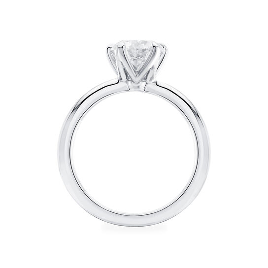 Birks North Star Round Solitaire Engagement Ring image number 3
