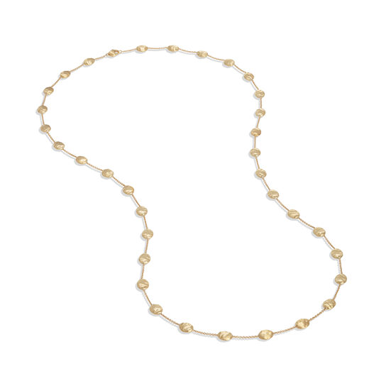 Siviglia Large Yellow Gold Station Necklace image number 0