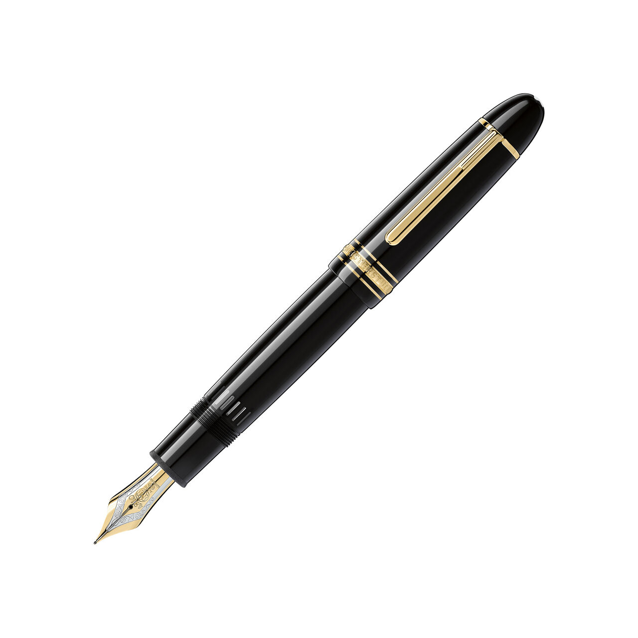 maison birks montblanc meisterstuck gold coated 149 fountain pen 115384 image number 0
