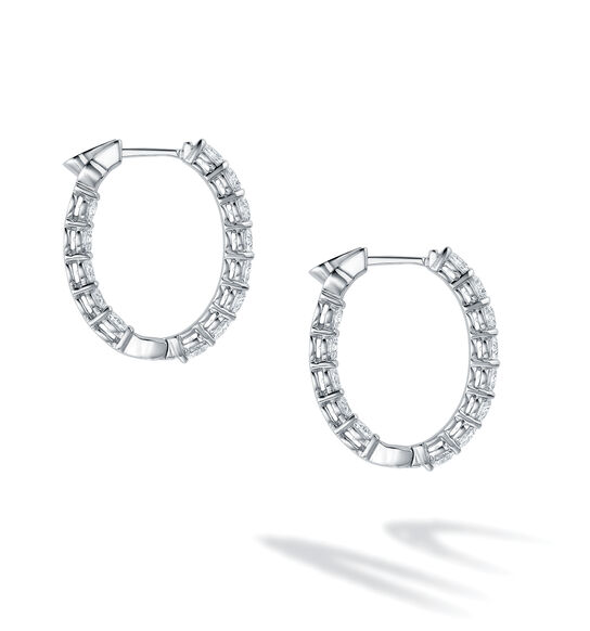 Birks Essentiels Cr&eacute;oles en diamants et or blanc image number 2