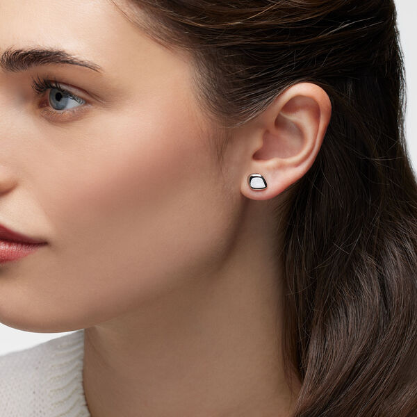 Boucles d'oreilles clous en argent