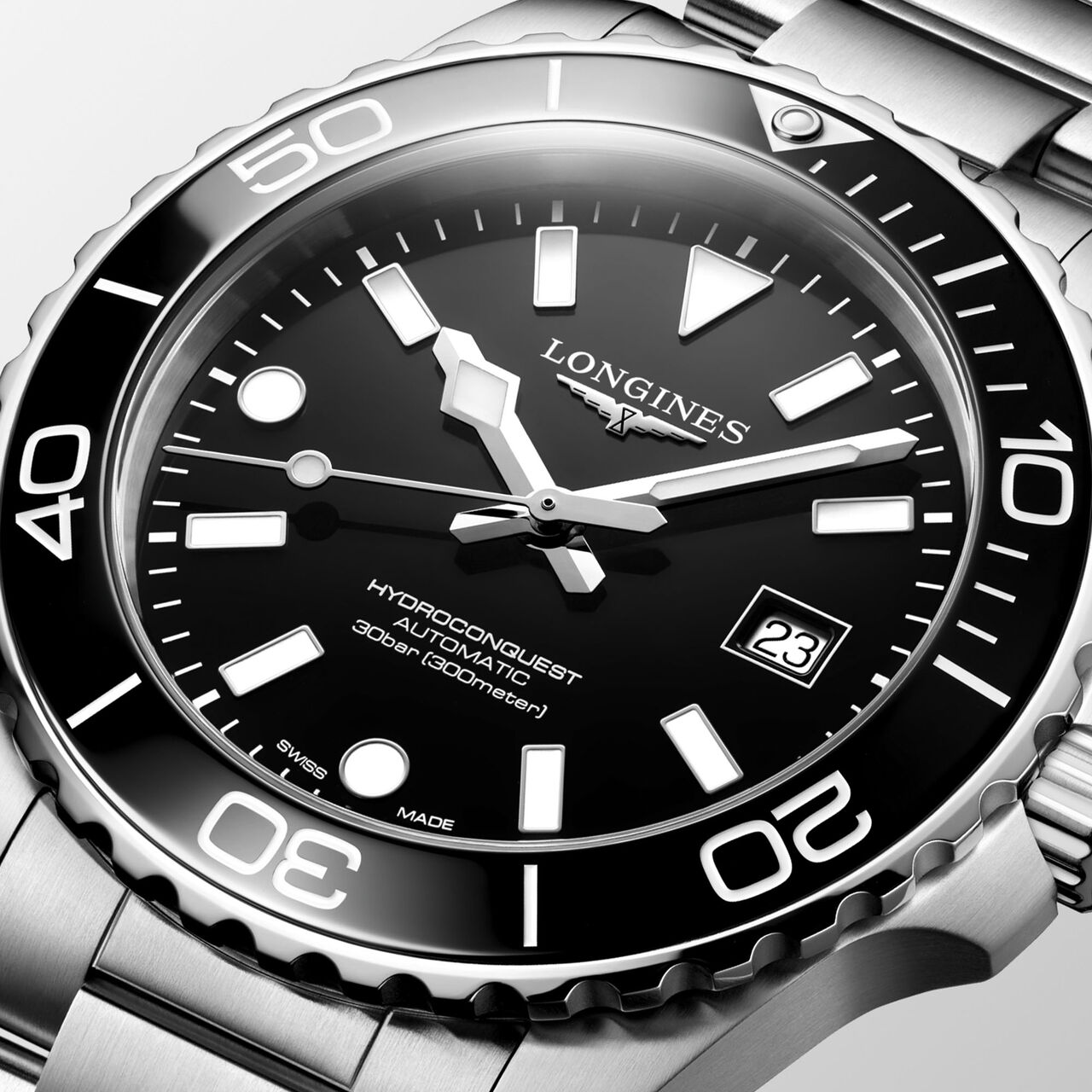 Longines HydroConquest Automatic 42 mm Stainless Steel image number 2