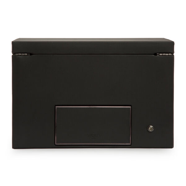 Axis Powder Coat Grey 2 Piece Watch Winder with Storage