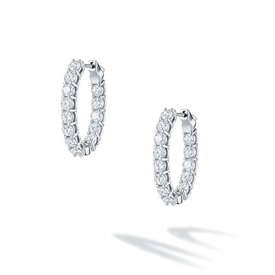 Birks Essentiels Cr&eacute;oles en diamants et or blanc image number 0