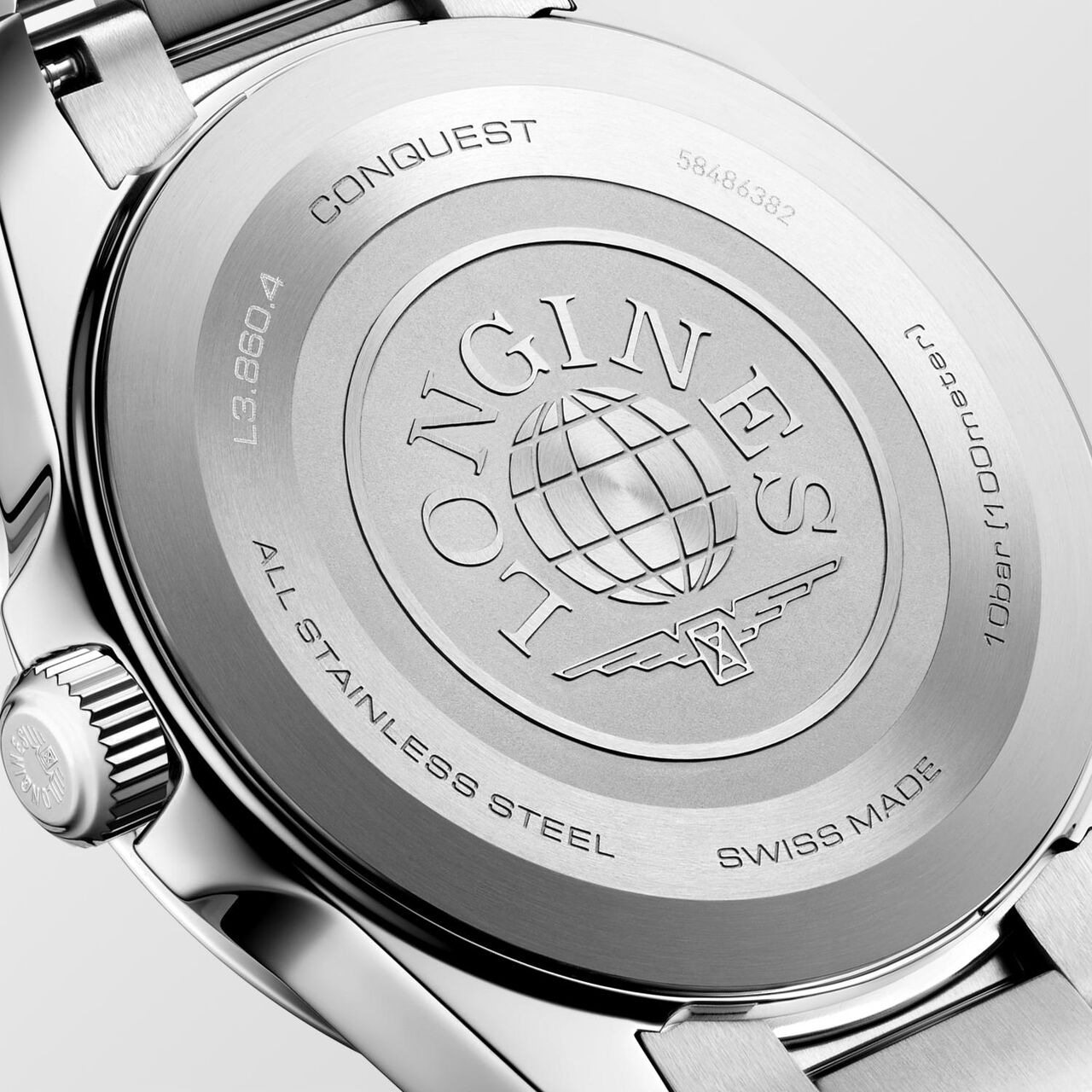 Longines Conquest Quartz 41 mm Stainless Steel L3.860.4.09.6 image number 3