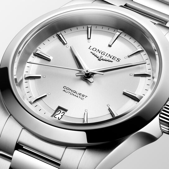 Longines Conquest Automatic 34 mm Stainless Steel L3.430.4.72.6 Dial image number 3