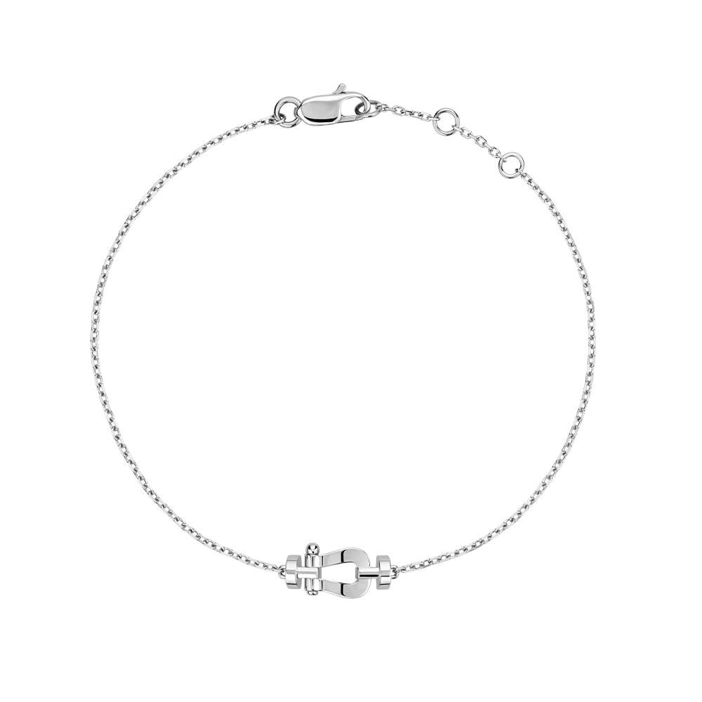 Force 10 Extra Small White Gold Bracelet
