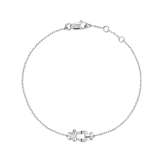 Force 10 Extra Small White Gold Bracelet